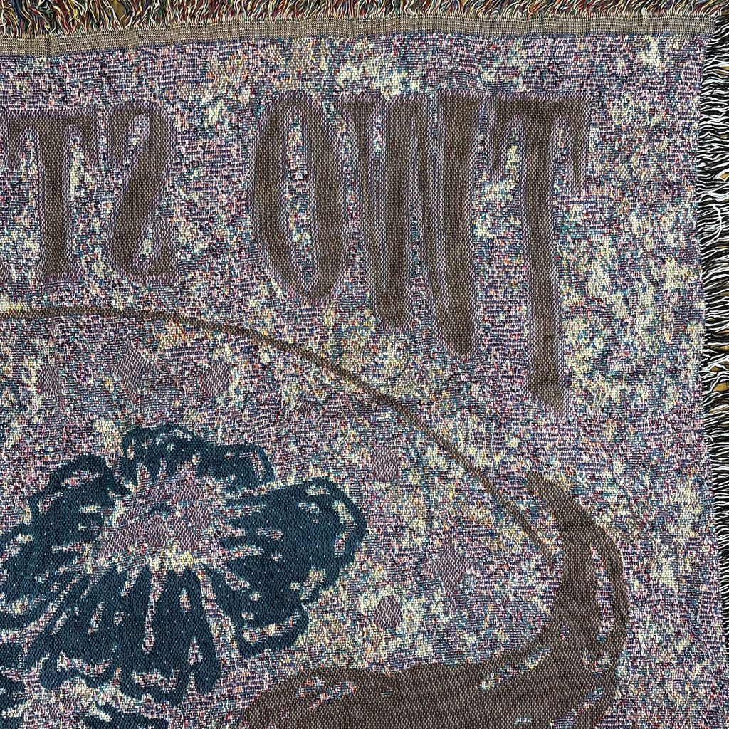 vintageラグ ブランケット マルチカバー タペストリー USA製 ミュージックフェスティバル Rug Blanket Two Step Inn 2721