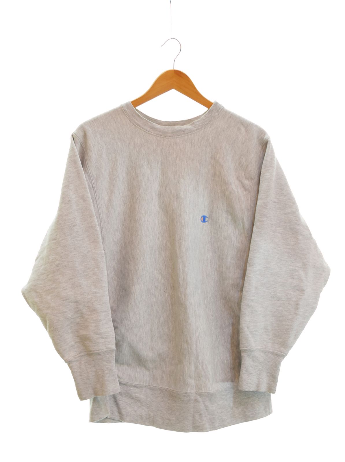 チャンピオン Champion 80s トリコタグ REVERSE WEAVE 目あり リバースウィーブ 目付き スウェット グレー Lサイズ 103MT-5056