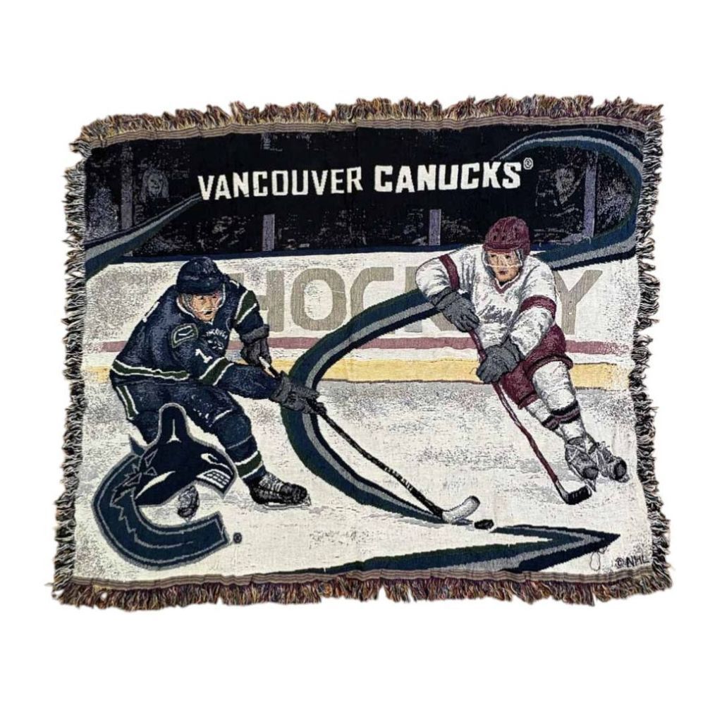 vintageラグ カーペット NHL バンクーバー・カナックス 1741