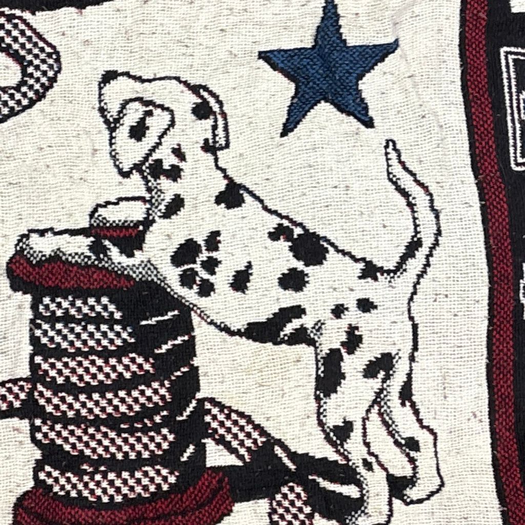 アメ製 ヴィンテージ ラグ マルチカバー カーペット 犬 LindaPicken