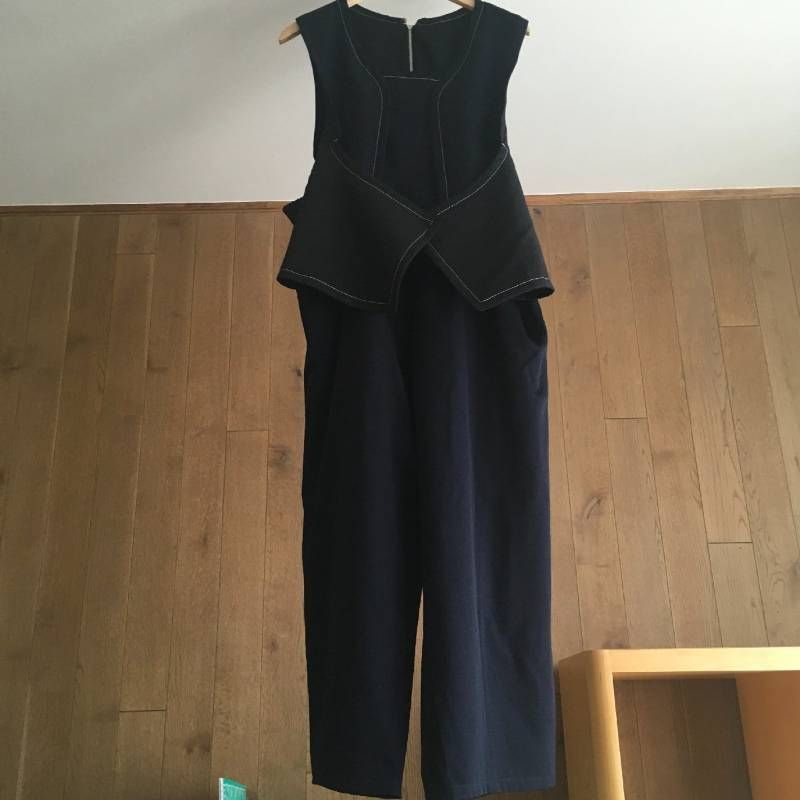Y’s オールインワン　ワイズ　ヨウジヤマモト 美品 ワイズ Y's ヨウジヤマモト デザイン オールインワン ワンピースF