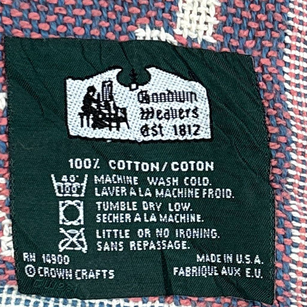 vintageラグ ブランケット マルチカバー タペストリー USA製