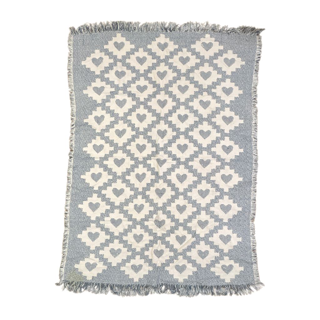 vintageラグ ブランケット マルチカバー タペストリー ハート パターン レトロ Rug Blanket Heart 2835 5,680円