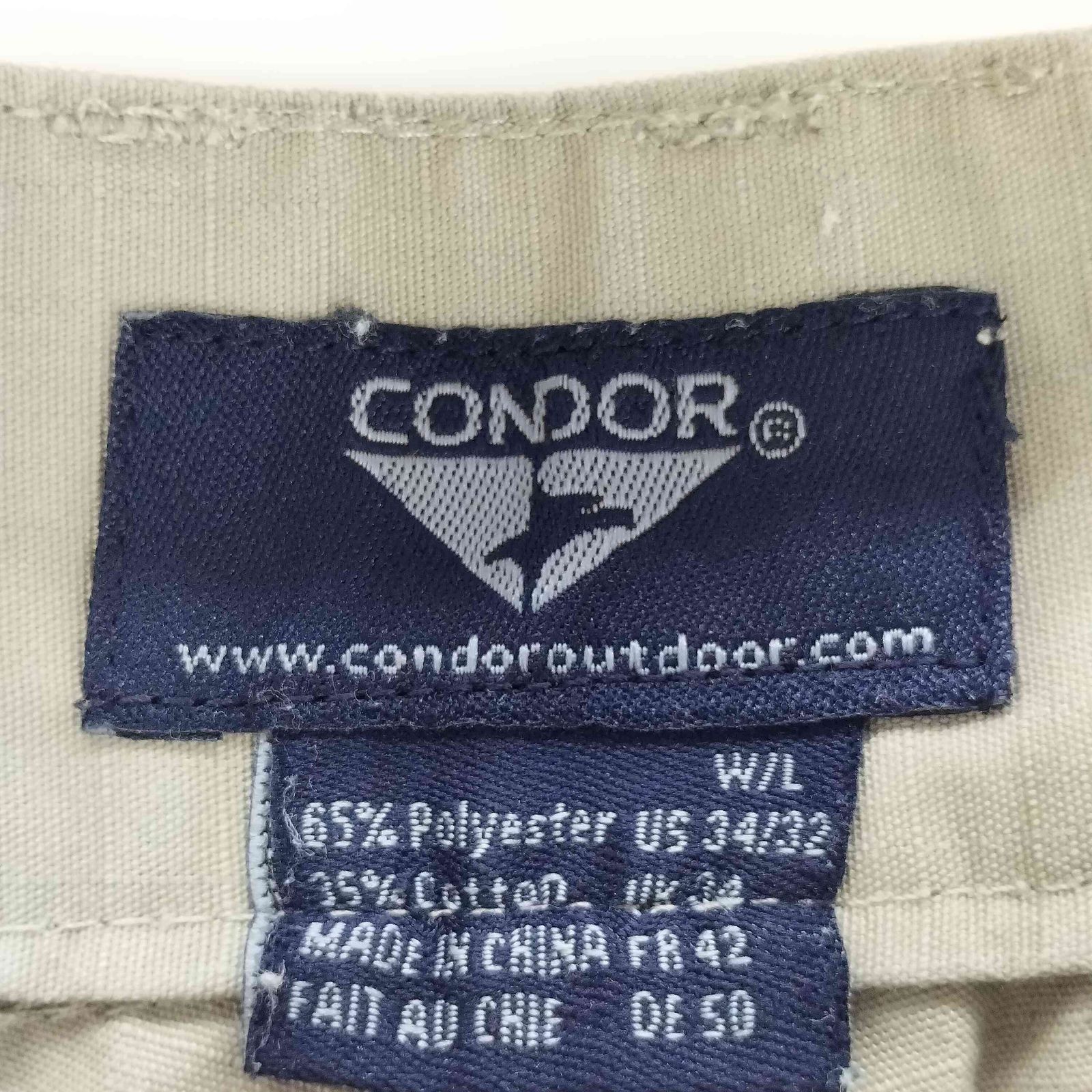 ユーズドフルギ USED古着 CONDOR OUTDOOR コンドル アウトドア カーゴ