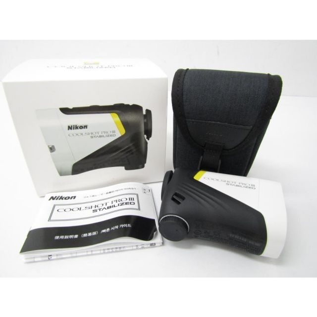 【未使用】 Nicon ニコン COOLSHOT PRO III STABILIZED ゴルフ レーザー距離計★SP13273