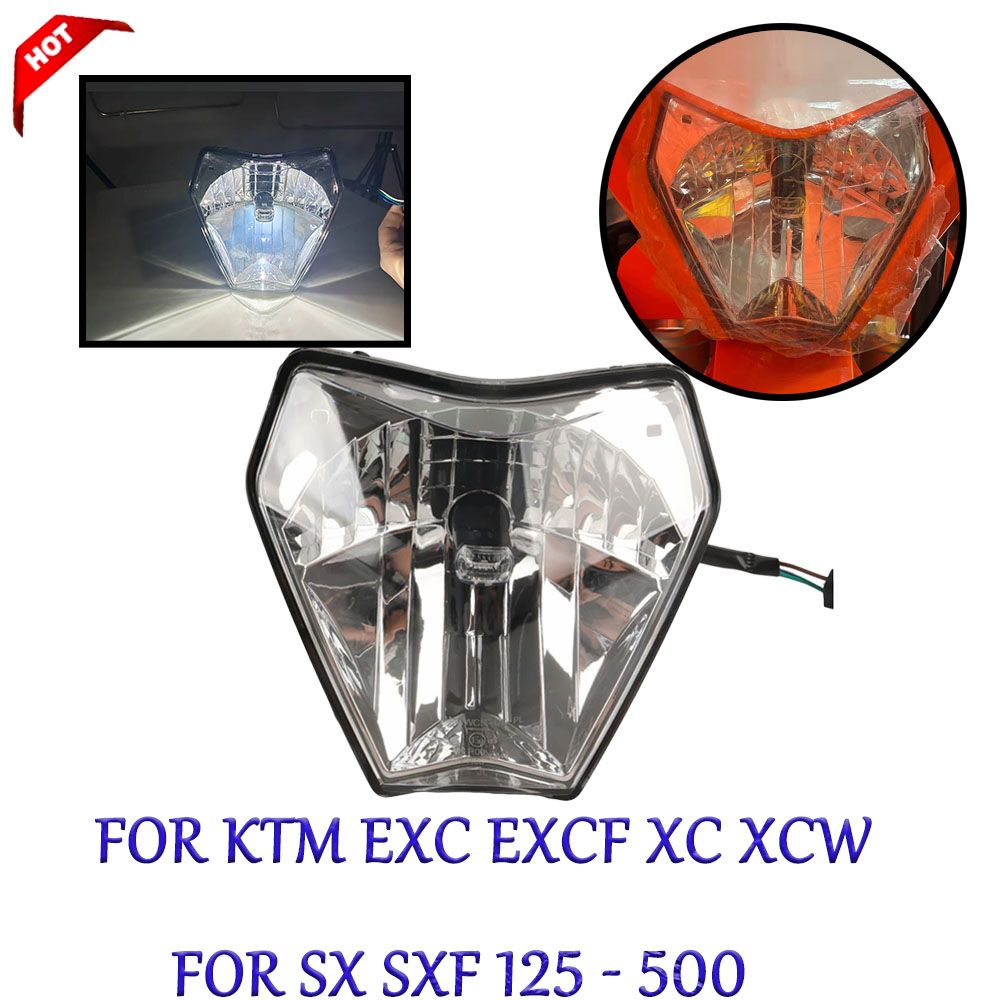 KTM EXC EXCF XC XCW SX SXF 125-500 2024-2026 用 ヘッドライトアセンブリ 8,698円