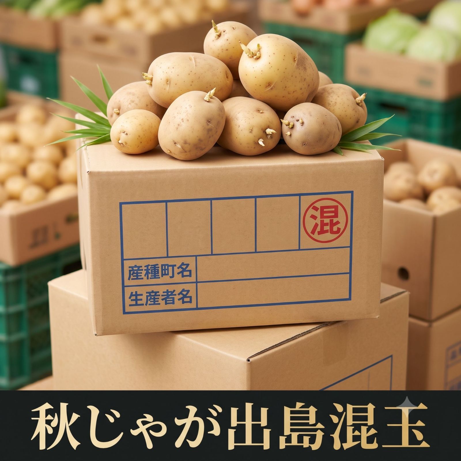 出島 デジマ 混玉 10Kg 種芋 ジャガイモ じゃがいも 栽培用 秋ジャガ 切り口傷の保護剤1袋付