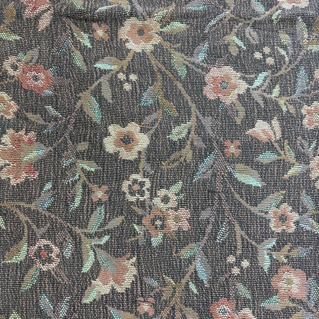 vintageラグ ブランケット マルチカバー タペストリー フラワー 花