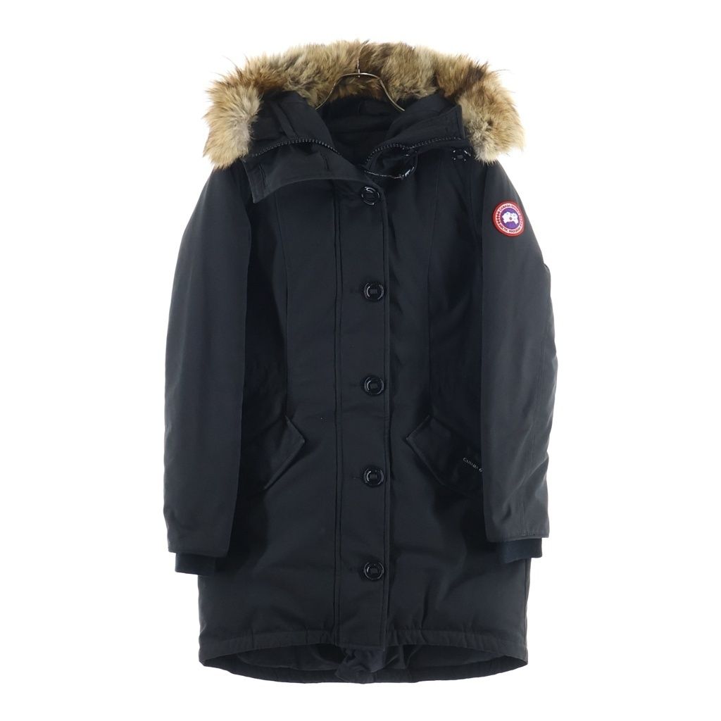 CANADA GOOSE (カナダグース) ロスクレアパーカ ダウンジャケット ブラック ポリエステル×コットン #M 2580LA 24,420円