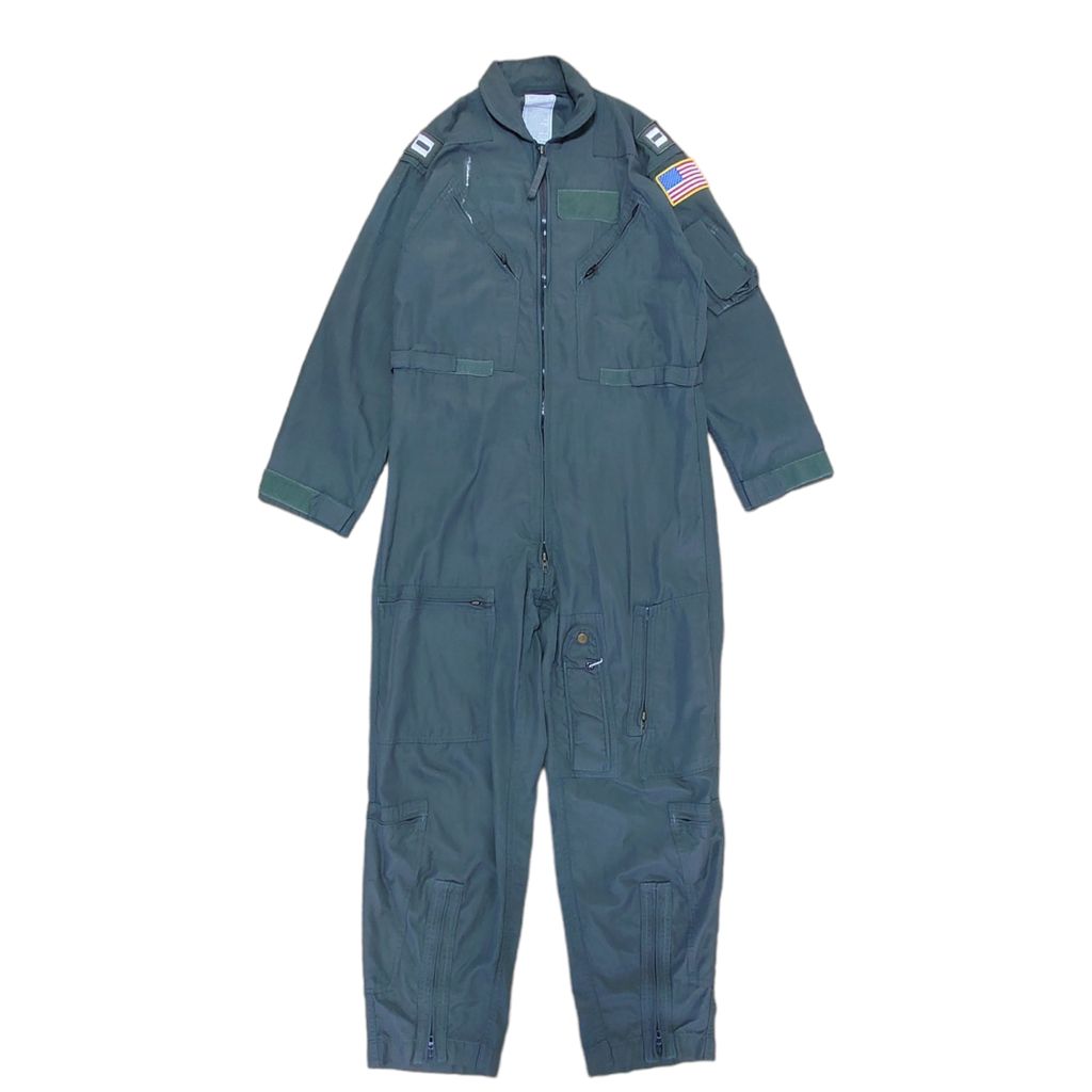 【USAF】米軍 実物 90's CWU-27 フライトスーツ ツナギ S-571