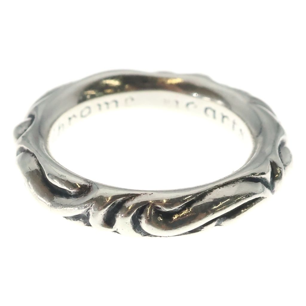 CHROME HEARTS (クロムハーツ) SCRL BAND スクロールバンド リング シルバー