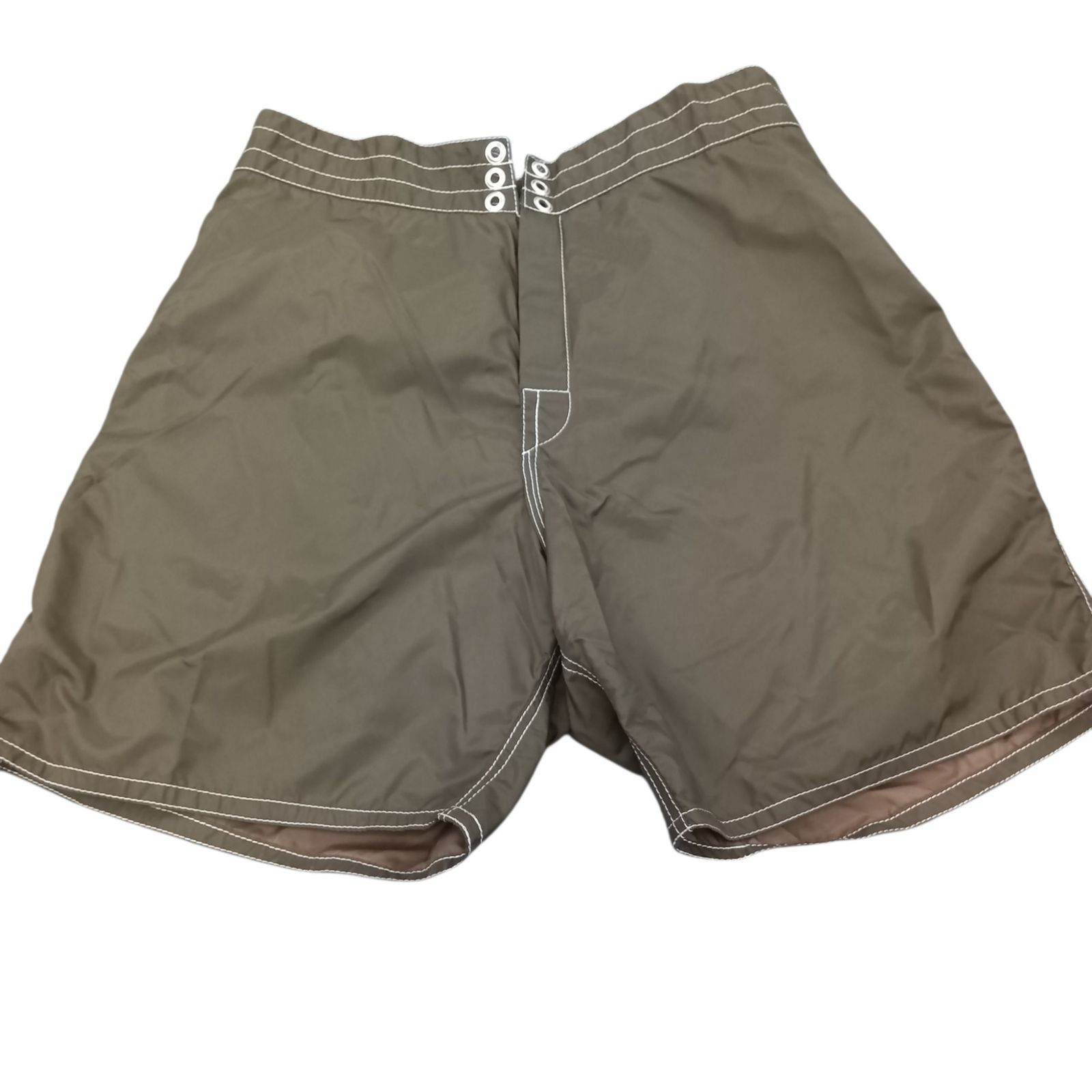 未使用 BIRDWELLバードウェル BEACH BRITCHES ビーチ・ブリッチズ アメリカ製 ボードショーツ サーフ サイズ表記34 ブラウン 茶 系 レジャー用 J15292RK 9,800円