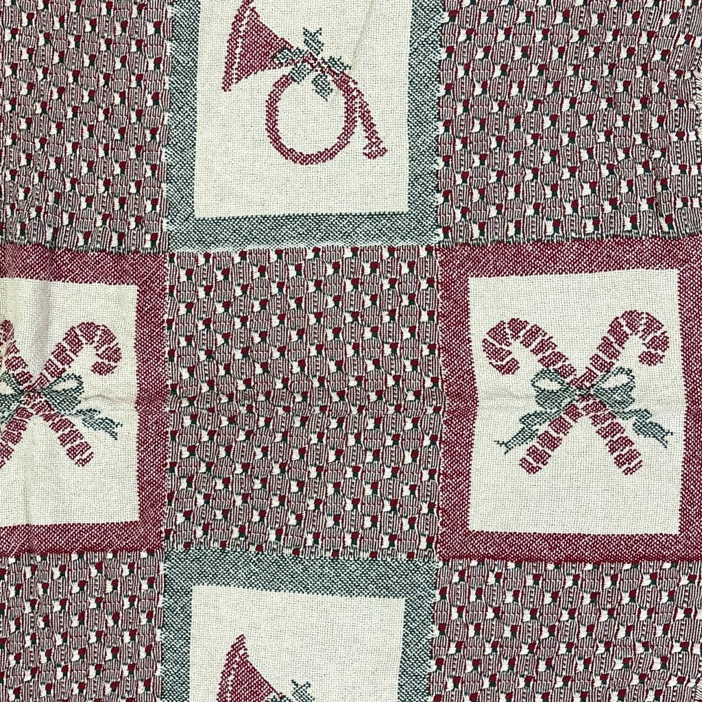 vintageラグ ブランケット マルチカバー タペストリー クリスマス