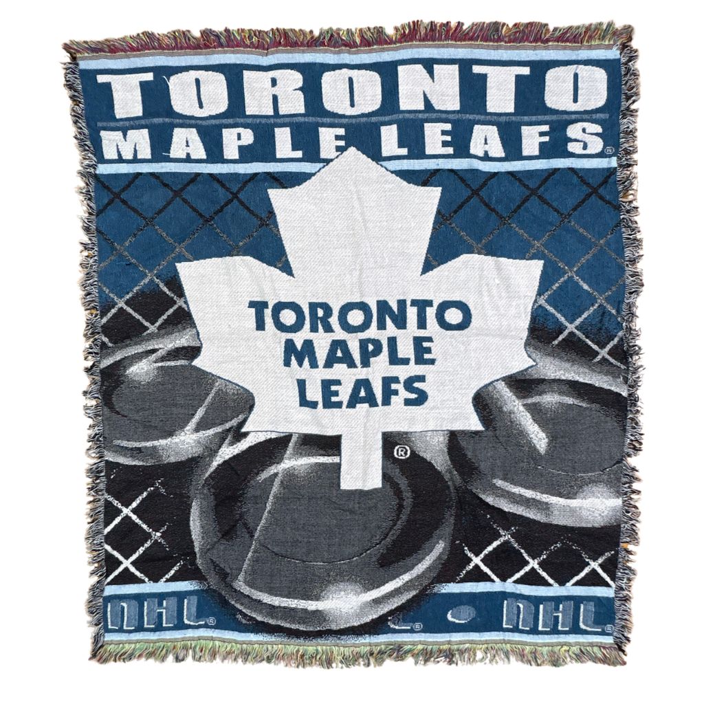 vintageラグ カーペット NHL メイプルリーフス 1133 vintageラグ ブランケット マルチカバー タペストリー NFL メイプル