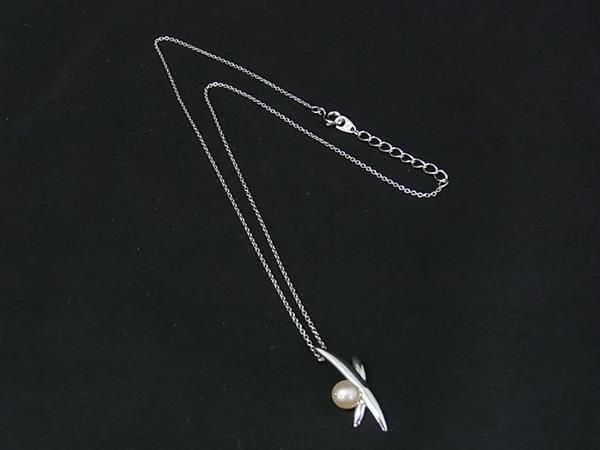 □極美品□ TASAKI タサキ 本真珠 アコヤ真珠 パール 約5mm SV925