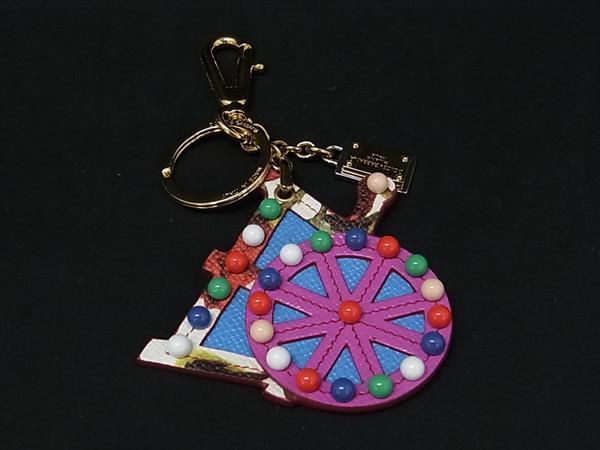 □美品□ DOLCE＆GABBANA ドルチェ&ガッバーナ キーリング