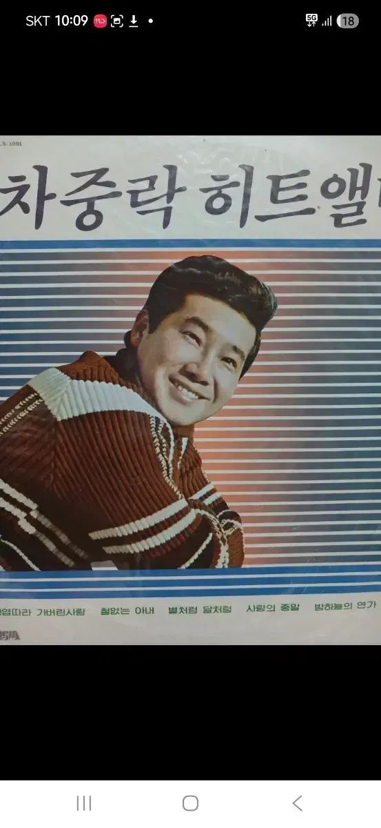 차중락ヒット lp 未開封