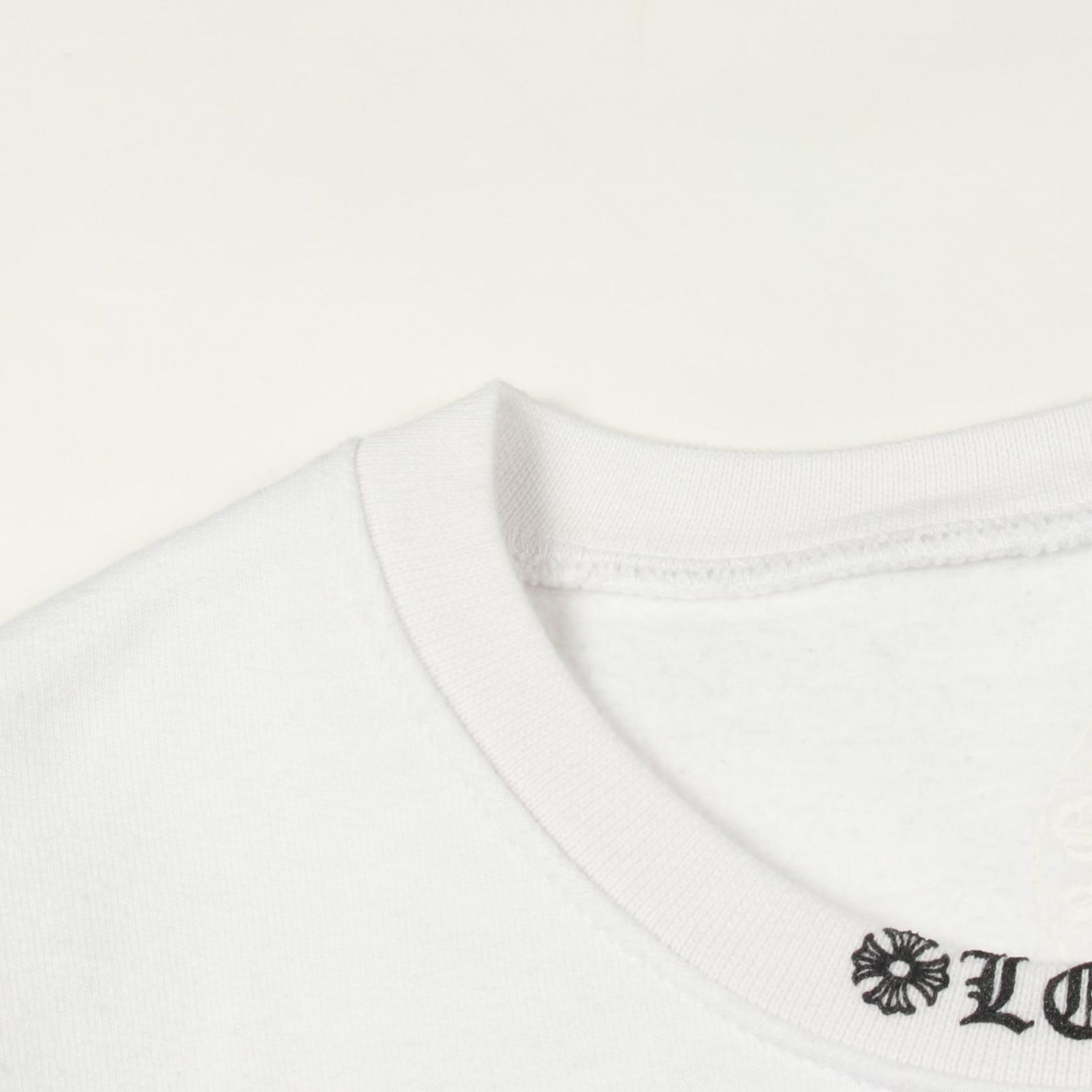 CHROME HEARTS クロムハーツ ネックロゴ アームフローラル スウェット