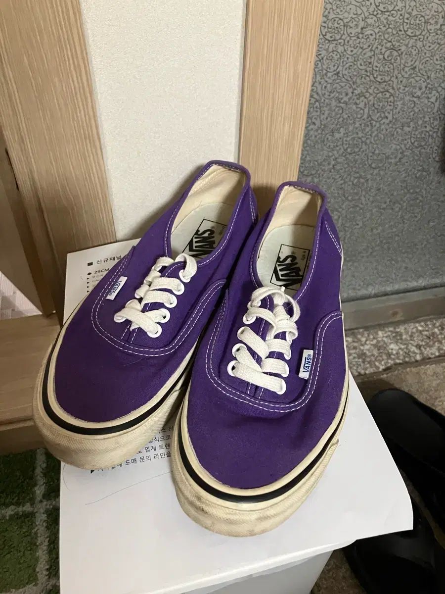 VANS アナハイム スタイル44 アセンティック パープル 260