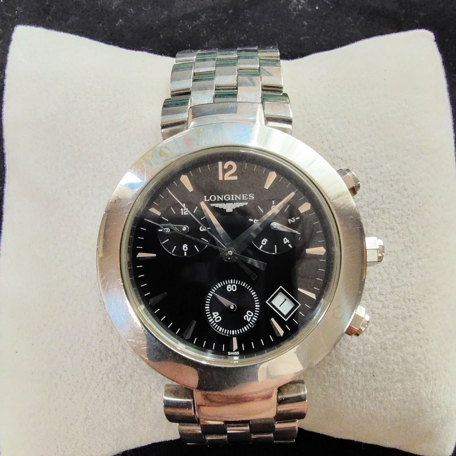 ロンジン LONGINES L5.677.4 ドルチェヴィータ クロノグラフ クォーツ