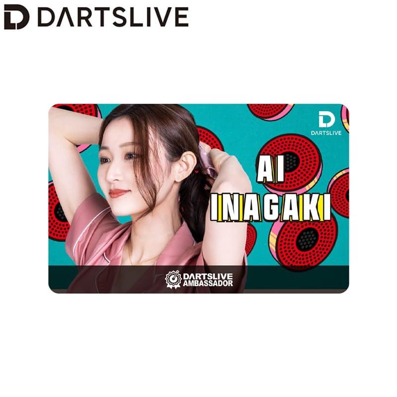 DARTSLIVE PLAYER GOODS第六弾 稲垣亜衣 ダーツ カードi