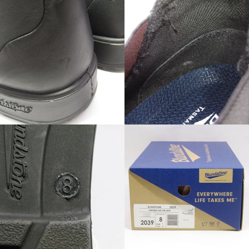 美品 Blundstone ブランドストーン UK8 オリジナル ローカット 2039
