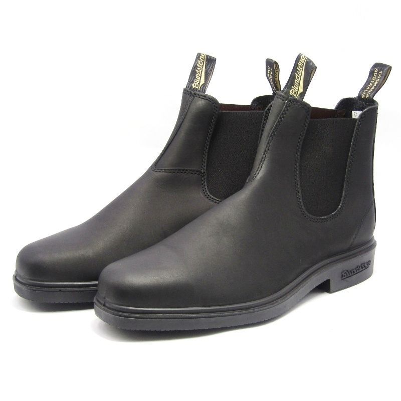 未使用 Blundstone ブランドストーン UK10 サイドゴアブーツ DRESS BOOTS 063 BS063089 ドレスブーツ スムースレザー Black 18002327