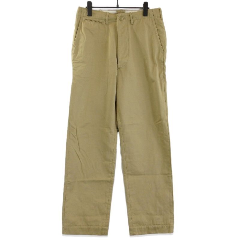 MSG & SONS エムエスジーアンドサンズ チノパンツ ウエポンクロス CHINO PANTS チノトラウザーズ ベージュ 32 71016406チノパン