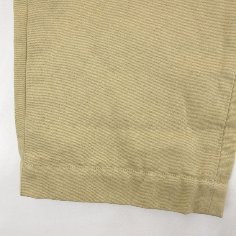 MSG & SONS エムエスジーアンドサンズ チノパンツ ウエポンクロス CHINO PANTS チノトラウザーズ ベージュ 32 71016406