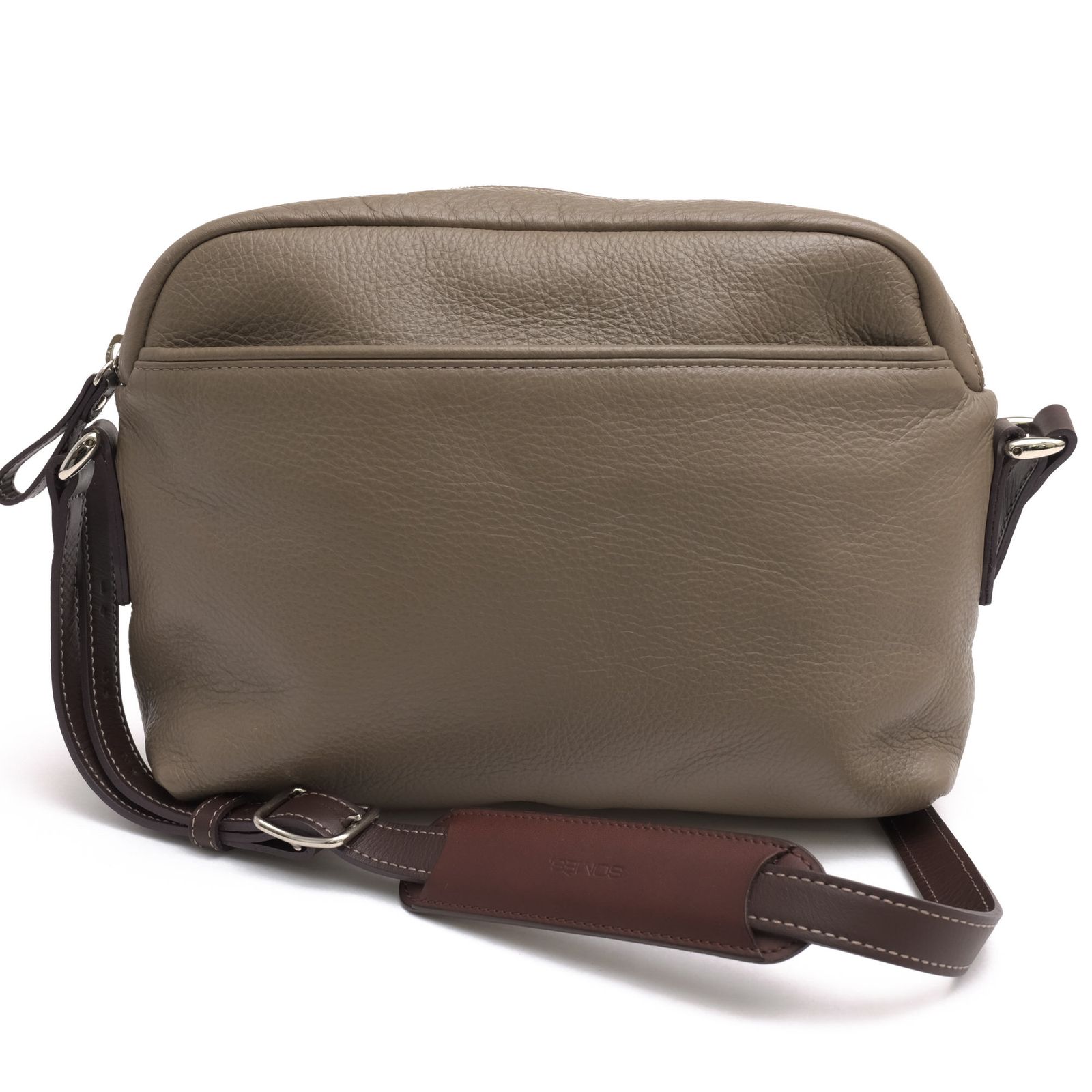 ソメスサドル/SOMES SADDLE バッグ ショルダーバッグ 鞄 レディース 女性 女性用 レザー 革 本革 グレー 灰色 CI-02 CAVALETTI キャバレッティ M ユニセックス 男女兼用 シボ革 シュリンクレザー