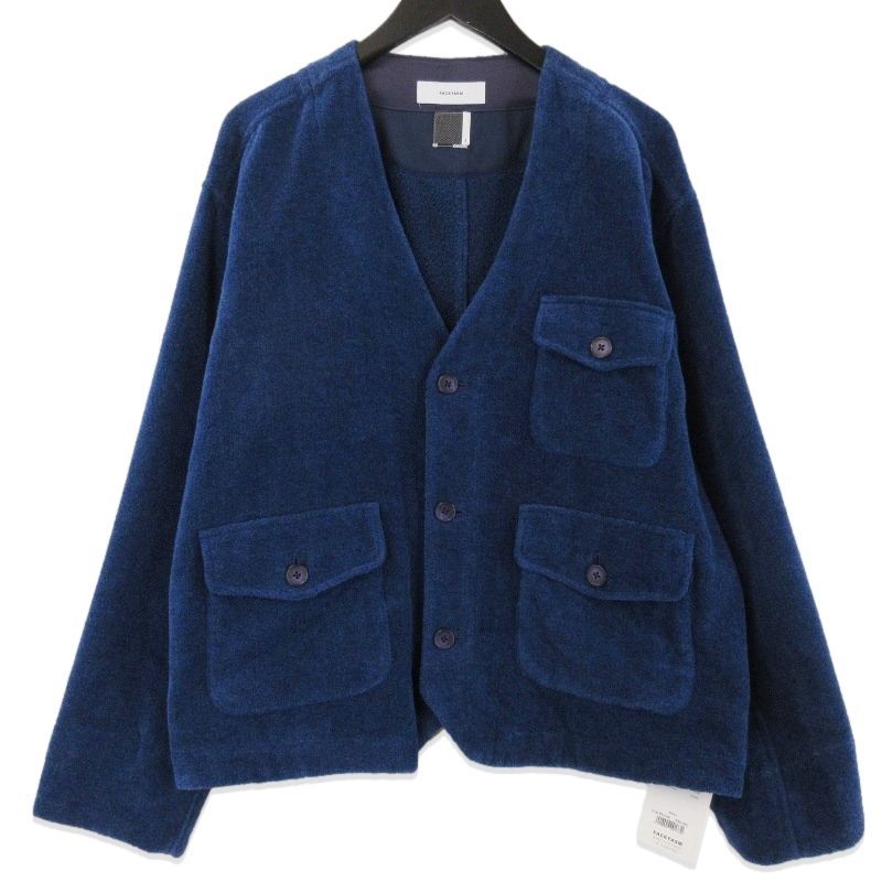 未使用 FACETASM ファセッタズム IMABARI JACKET MYK-JK-07 イマバリジャケット カーディガン ネイビー 3 71016420