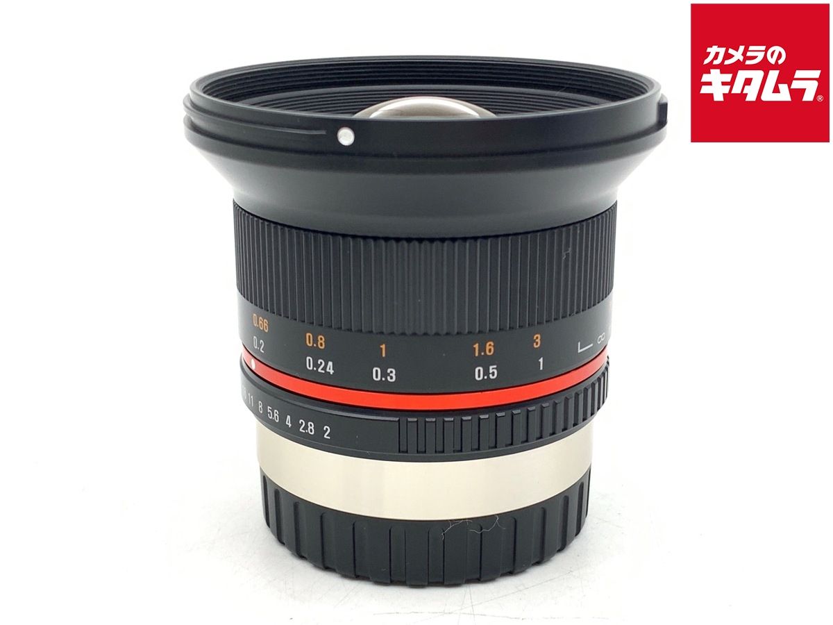 【中古】 【美品】 サムヤン 12mm F2.0 NCS CS フジフイルムX用 ブラック 9,308円