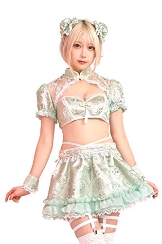 クリアストーン(Clearstone) SugarWhip コスプレ ハロウィン パステルフレアチャイナ レディース ミントAR 38769695
