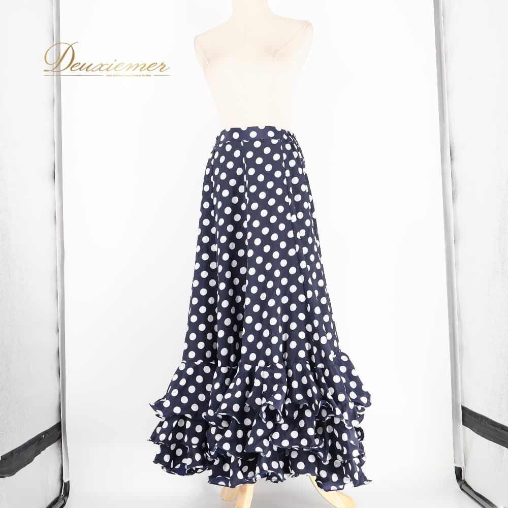 フラメンコ衣装　prima boutique ファルダ　スカート　トップス2枚 フラメンコ 衣装 prima boutique プリマブティック ファルダ スカート