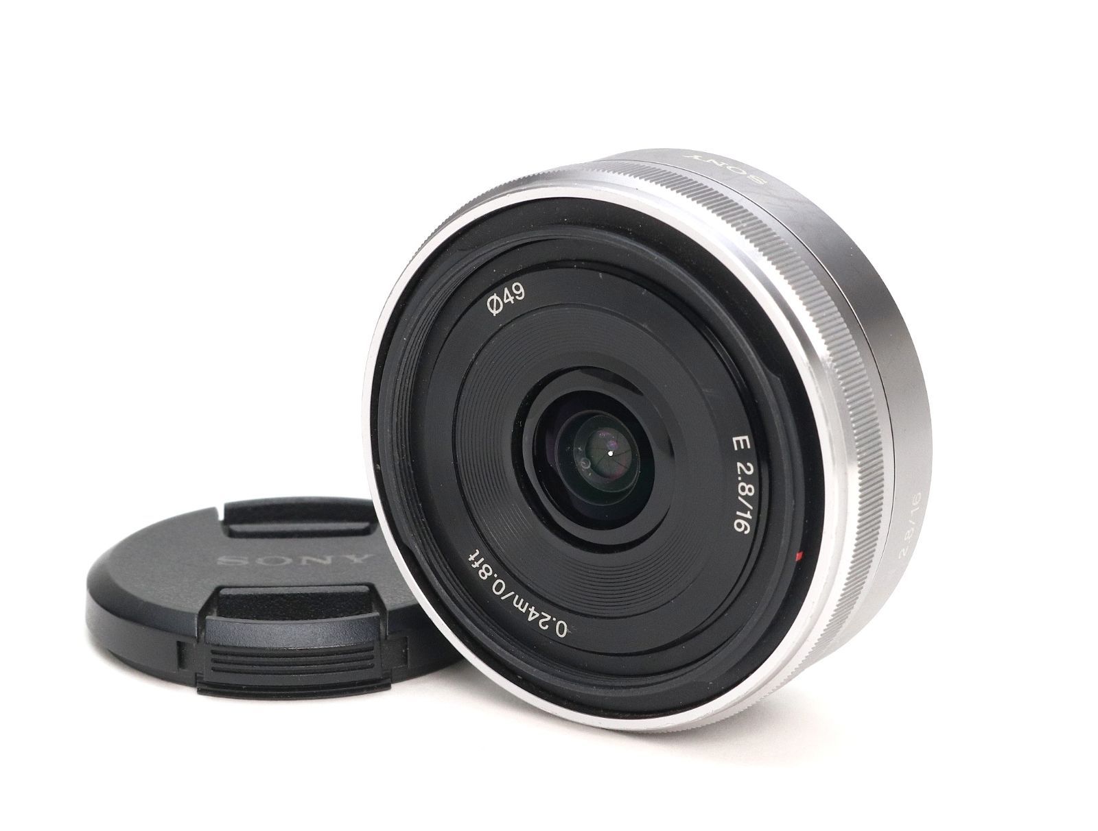 B- (average) SONY Sony E 16mm F2.8 SEL16F28 initial defect return support 77-150