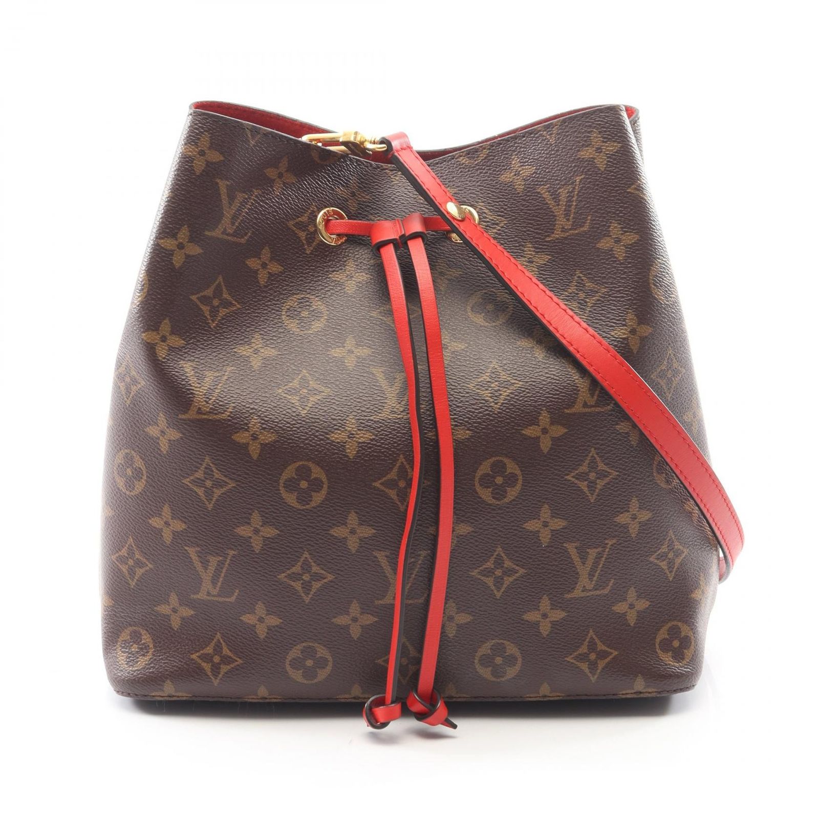 ルイ・ヴィトン LOUIS VUITTON ショルダーバッグ ネオノエ モノグラム コクリコ M44021 コクリコ PVCコーティングキャンバス レザー ネオノエ レディース Used A 115,900円