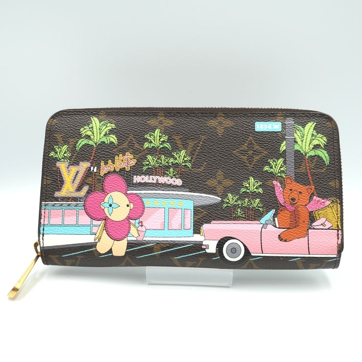 LOUIS VUITTON（ルイ・ヴィトン）ジッピー・ウォレット ヴィヴィエンヌ ヴィンテージ 長財布 ラウンドファスナー モノグラム ブラウン ゴールド金具 RFID対応 【中古】