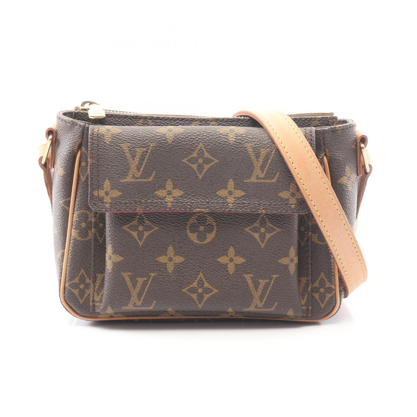 ルイ・ヴィトン LOUIS VUITTON ショルダーバッグ ヴィバシテPM モノグラム M51165 PVCコーティングキャンバス レザー ヴィバ・シテPM レディース Used B