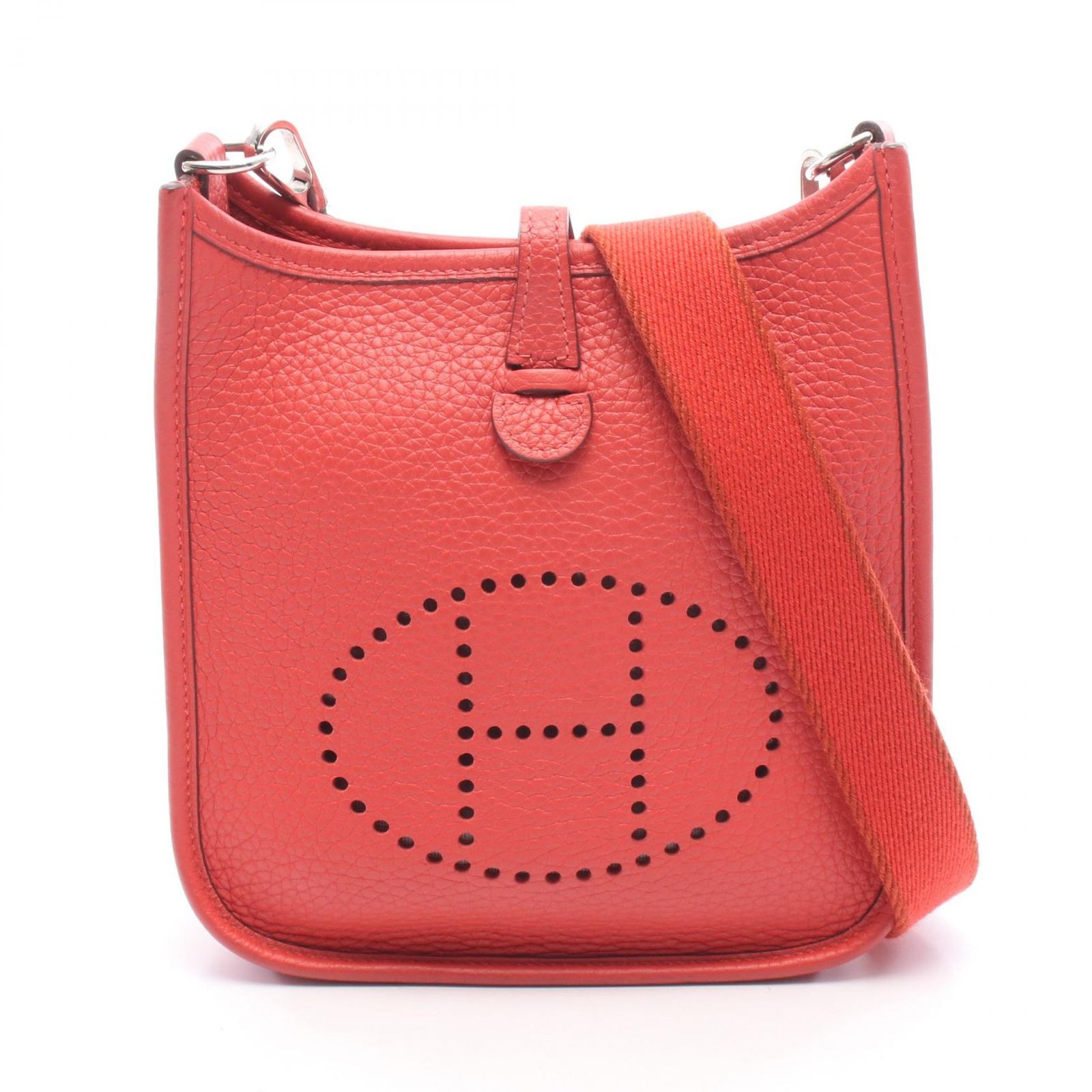 エルメス HERMES ショルダーバッグ エヴリンTPM ブーゲンビリア レザー エヴリンアマゾンTPM ブーゲンビリア レディース Used A