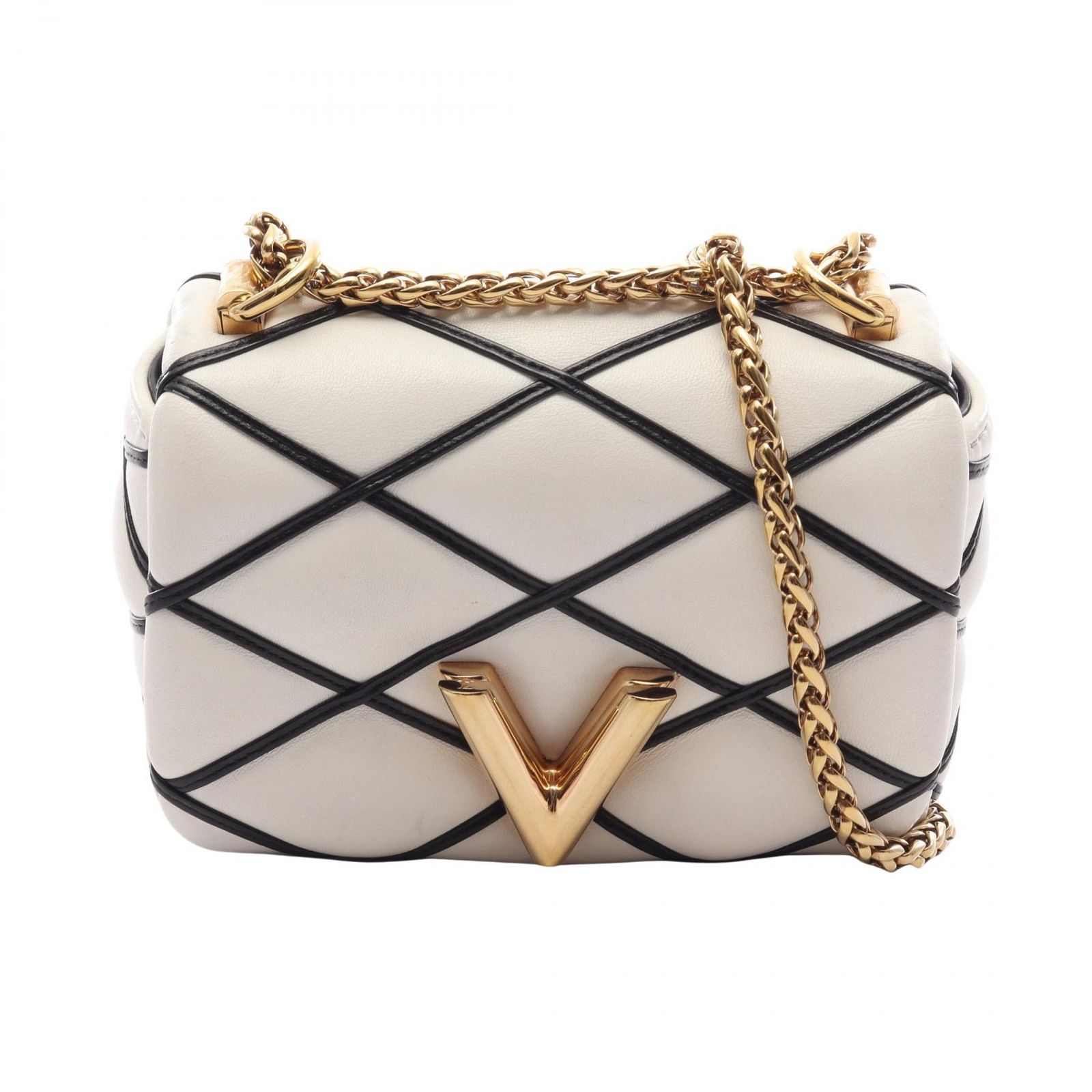 ルイ・ヴィトン LOUIS VUITTON ショルダーバッグ PICO GO-14 マルタージュ M23762 ブロン レザー PICO G0-14 レディース Used A
