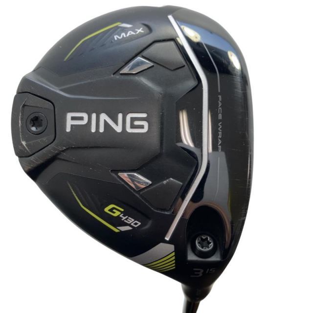 【中古】 ピン G430 MAX 3W フェアウェイウッド FW ALTA J CB BLACK(FW) (フレックスS) メンズ 男性用 右利き 右用 Cランク ゴルフクラブ 26,744円