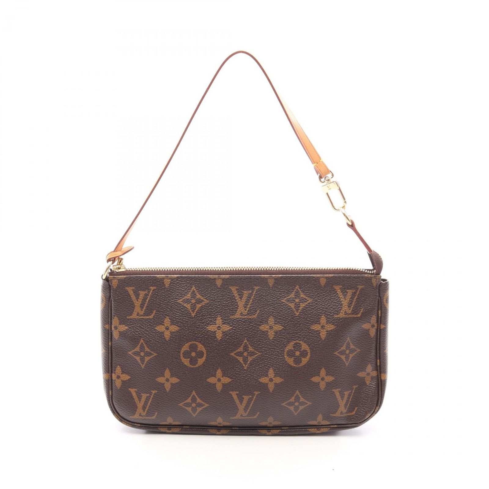 ルイ・ヴィトン LOUIS VUITTON ハンドバッグ ポシェットアクセソワール モノグラム M51980 PVCコーティングキャンバス レザー ポシェット・アクセソワール レディース