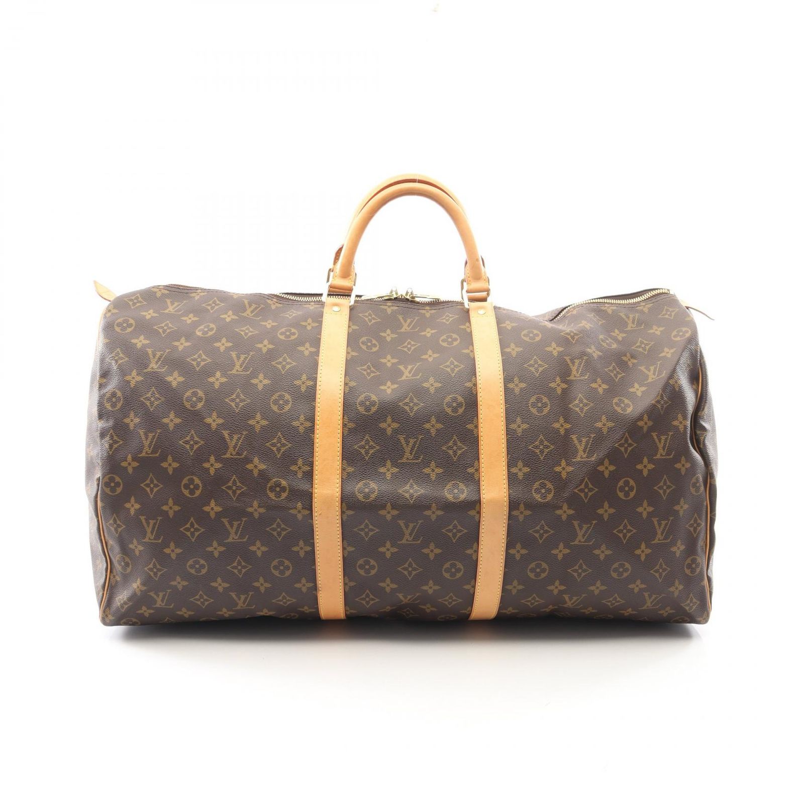 ルイ・ヴィトン LOUIS VUITTON ボストンバッグ キーポル バンドリエール60 モノグラム M41412 PVCコーティングキャンバス レザー キーポル60 ユニセックス Used B 81,290円