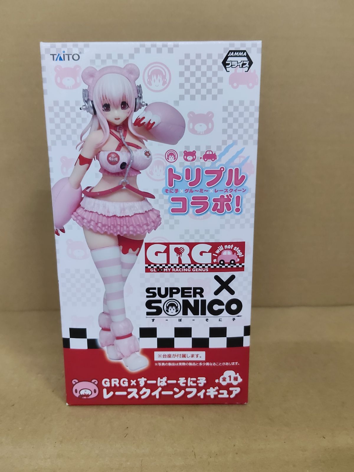 H880116美品GRG × すーぱーそに子 レースクィーン フィギュア
