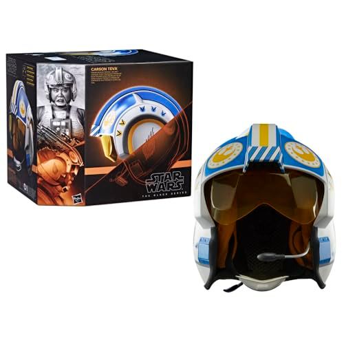 msハズブロ(Hasbro)スター・ウォーズ STAR WARS ブラックシリーズ カーソン・テヴァ プレミアムエレクトロニックヘルメット アドバンストLEDとサウンドエフェクト付き 対象年齢14歳以上 F9180 正規品 | スターウォーズ a130ce8a