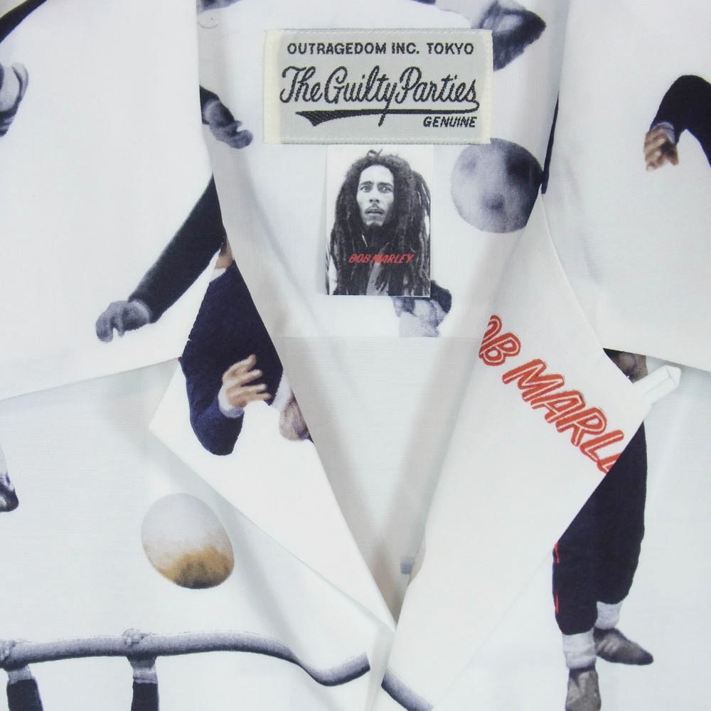 WACKO MARIA ワコマリア 20SS BOBMARLEY-WM-HI04 × BOB MARLEY S/S