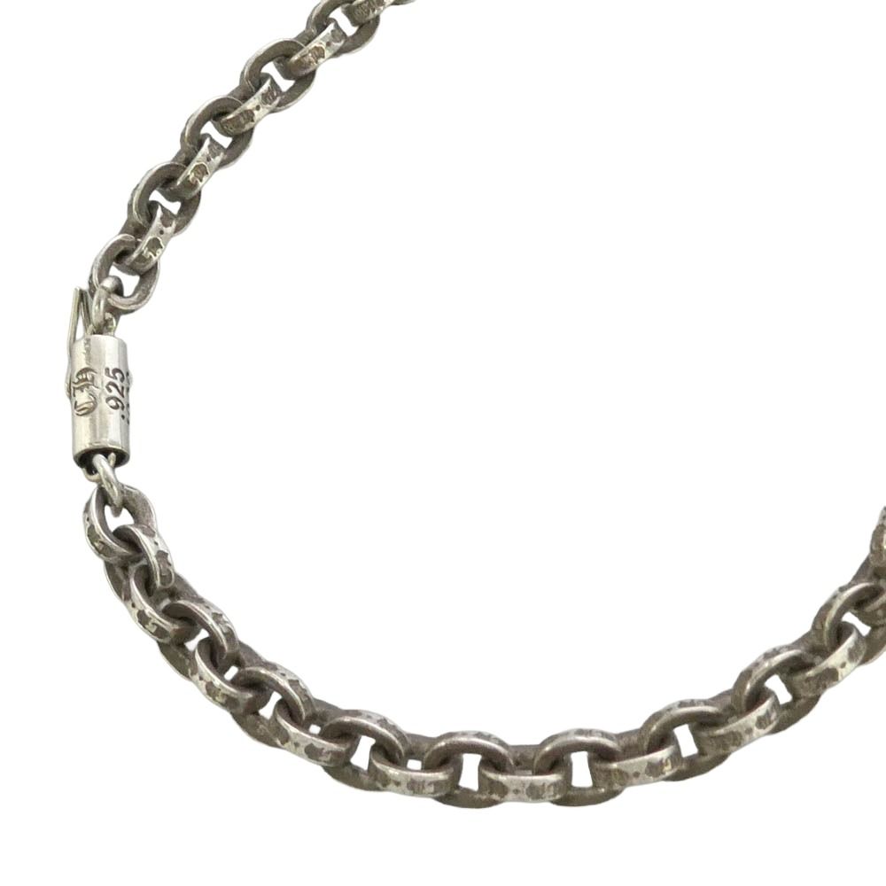 CHROME HEARTS クロムハーツ（原本無） PAPER CHAIN 18inch ペーパーチェーン ネックレス 18インチ シルバー系【中古】