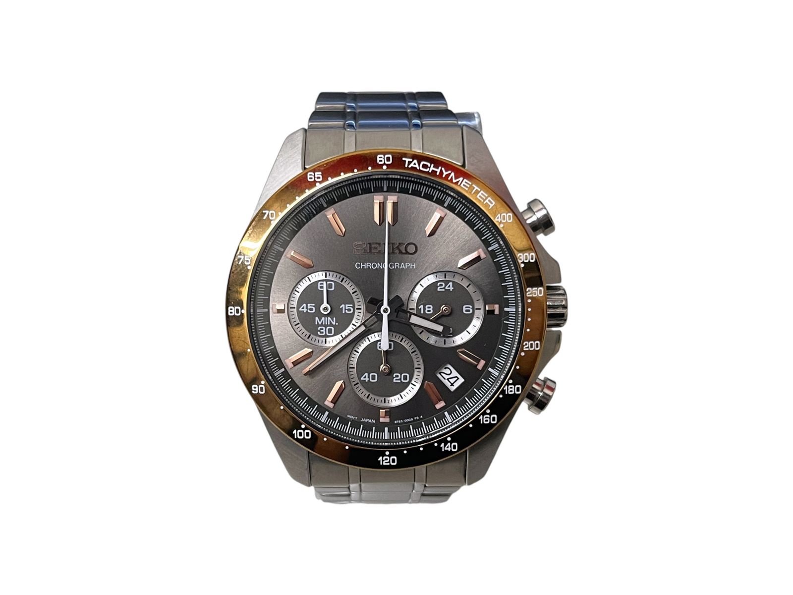 SEIKO (セイコー) セイコースピリットクロノグラフ 8t63-00d0 シルバー/036
