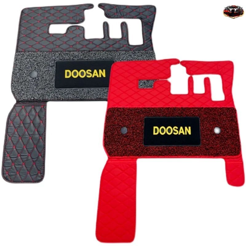 フロアマット DOOSAN ホイール掘削機専用フットパッド DX55/60 /150W /210W-9C-ECO キャブカーペット シルクリング