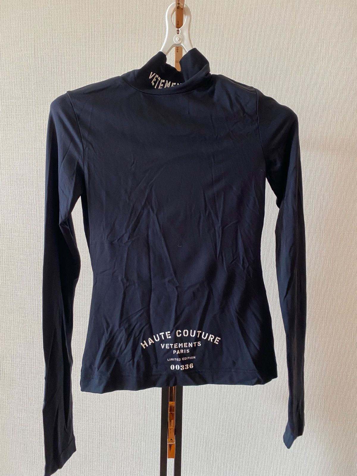 ヴェトモン　VETEMENTS HAUTE COUTURE 長袖カットソー